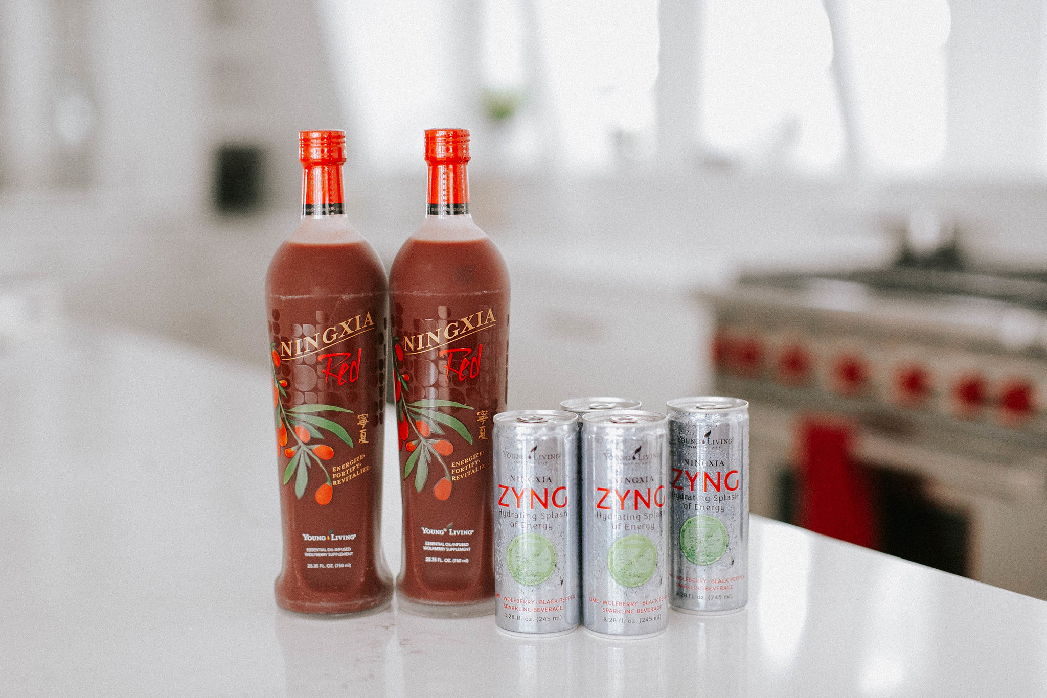 NINGXIA RED: essential oil-infused, antioxidant-rich drink